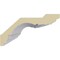 Ekena Millwork 2 3/4"H x 5 1/8"P x 5 3/4"F x 94 1/2"L, (4 3/4" Repeat) Artis with Shells Crown Moulding MLD05X03X06AR - alternate 5